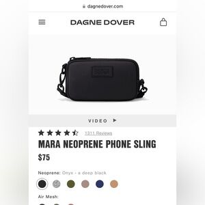 Dagne Dover Mara Neoprene Phone Sling Bag
